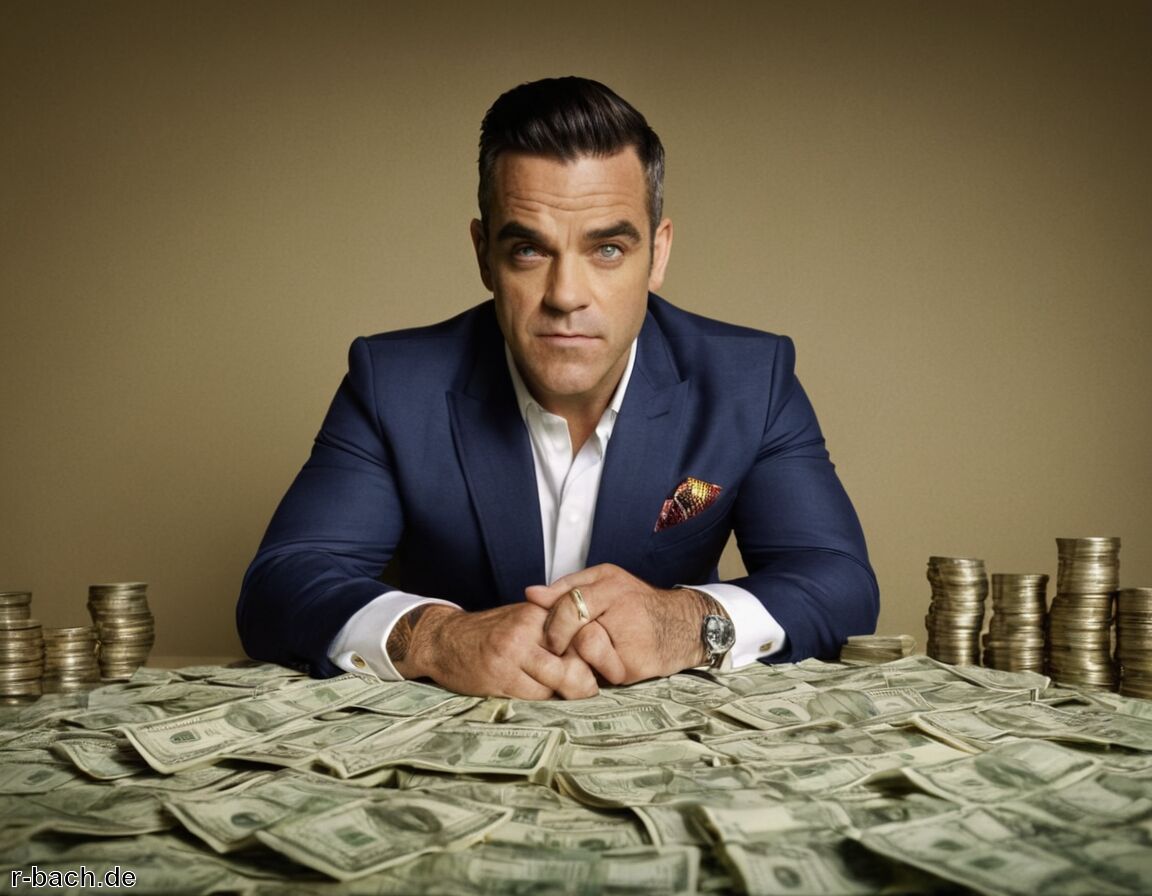 Finanzmanagement und Vermögensberatung - Robbie Williams Vermögen