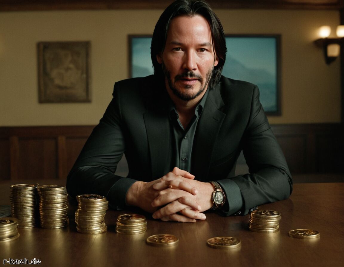 Veränderungen im Vermögen über die Jahre - Keanu Reeves Vermögen