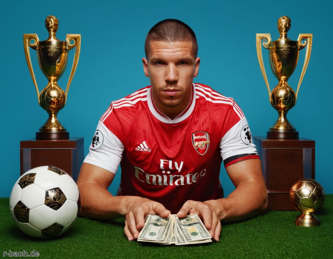 Lukas Podolski Vermögen